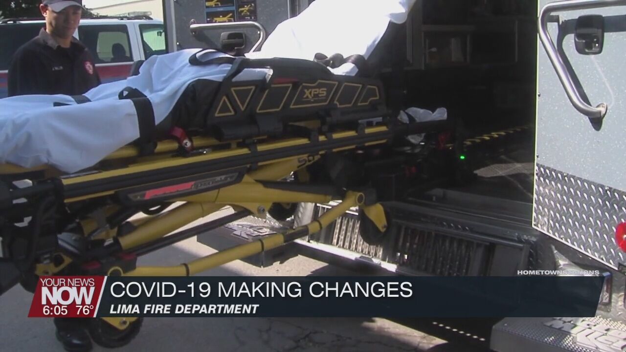 COVID-19 creates changes at Lima Fire Department